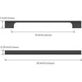 thumbnail image 2 of 20 Pack 9 Inch(228mm) Matte Black Kitchen Cabinet Handles, Cabinet Pulls Kitchen Cabinet Hardware for Cupboard Drawer Pulls, 2 of 6