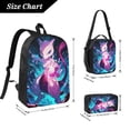 thumbnail image 3 of Powerful Mutant Art Backpack 3Pcs Set, Lightweight Water Resistant Casual 17", 3 of 6