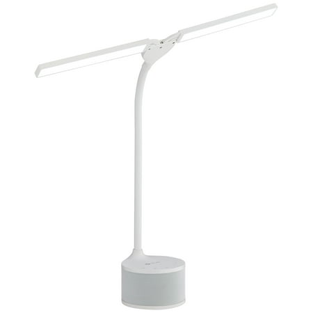 OttLite - Dual Shade LED Lamp with Bluetooth Speaker and USB Port