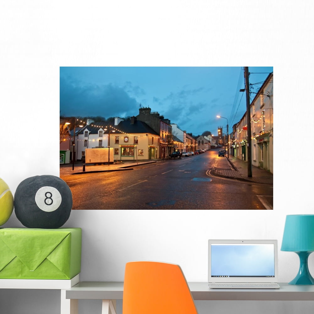 Ennistymon Wall Mural by Wallmonkeys Peel and Stick Graphic (36 in W x ...