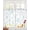 Blue, variant on Colorful Shell Coastal Sheer Curtains 84 Inch Length 2 Panels Set for Living Room/Bedroom, Nautical Summer Beach Ocean Sea Kitchen Curtains Grommet Semi-Sheer Curtains Window Treatments 52"x84"x2