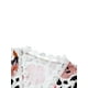 thumbnail image 5 of VISgogo Vestido suelto con cuello en V para mujer, bohemio 3/4 de manga larga con ribete de encaje, minivestido de playa fluido VISgogo  moda, 5 of 9
