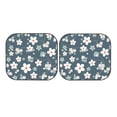 thumbnail image 7 of Naloa Blue Flower 2 Piece Foldable Car Sun Shades, Car Windshield Sunshade, Front Window Sunshade for Car, Truck, SUV - Medium, 7 of 7