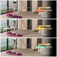thumbnail image 4 of Yagud Walking Pad Treadmill with Handle Bar & 5% Incline, Foldable Portable Treadmill for Running, Small Under Desk Treadmill for Home, Pink Walking Pad, 4 of 9