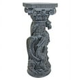 thumbnail image 3 of Design Toscano Crypt Demons Gothic Dragon Sculptural Column, 3 of 6
