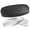 Grey, variant on OPTIPAK Hard Shell Glasses Case – Medium Brushed Eyeglass Case with Microfiber Cleaning Cloth – Protective Glasses Holder for Men & Women (Pack of 1)