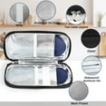 thumbnail image 5 of Insulin Pen Cooler Travel Case, Diabetic Medication Insulated Bag, 2 * 90g Ice Packs, Small, 5 of 6