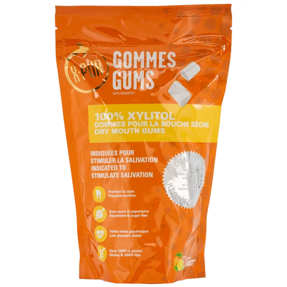 X-PUR Gencives de Fruits 100 % Xylitol - 500 Pcs