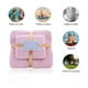 thumbnail image 2 of 4 Pcs Juego Toalla Baño, lana Coral Suave De Alta Densidad azul/rosa, 2 of 4