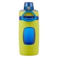 thumbnail image 5 of Bubba Kids Flo BPA-free Water Bottle with Silicone Sleeve Wide Mouth, 16 Oz, Neon Pear, 5 of 6