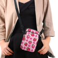 thumbnail image 4 of HELLHERO Strawberries Women Crossbody Bag Double-layer Adult for Casual Use 4.33"x1.97"x7.09", 4 of 7