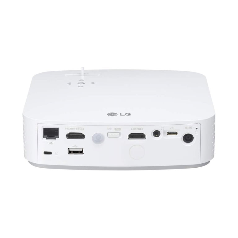 LG - Projector LG PF50KS FHD RGB LED Miracast Bluetooth White 