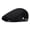 Black, variant on Mens/Wonman Breathable Mesh Summer Hat Adjustable Flat Cap Newsboy Beret Ivy Cap Irish Cabbie Fishing Hats