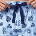 thumbnail image 2 of Pantalón de Pijama IZOD de Franela y Forro Polar para Hombre Azul Claro Talle L, 2 of 5