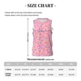 thumbnail image 4 of Rocae Pink Donut for Men's Basketball Jersey Lightweight and Breathable Athletic Tank Top,Quick-Drying Sports Jersey 4X-Large, 4 of 9