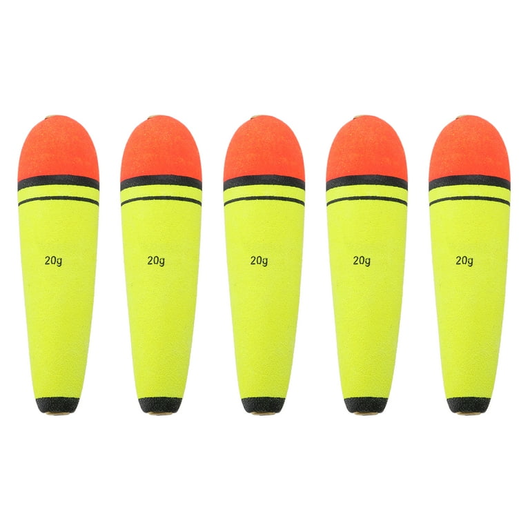 5 Pieces Slip Bobbers Multi-size Fishing Bobbers Floats Unweighted Bobbers  