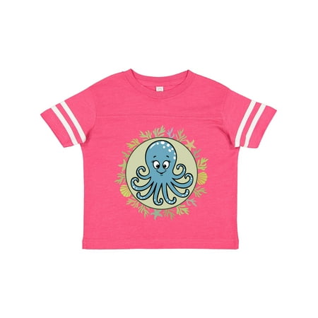 

Inktastic Octopus Cute Ocean Sea Creature Gift Toddler Boy or Toddler Girl T-Shirt