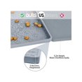 thumbnail image 2 of Pet Feeding Mat for Dogs Cats Rabbits, Non-Slip Grip for Wood Floor or Carpet, Silicone Waterproof Mat for Bowls Food Treats, 2 of 4