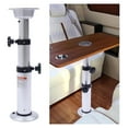 thumbnail image 3 of Adjustable Table Pedestal, Detachable Table Base Stand Base Mount Frame, 17-29 Inch for Patio, RV Motorhome, , Boat, 3 of 7