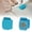 Blue, variant on Magnetic Seam Guide for Sewing Machine, Multifunctional Hem Guide for Sewing Machine, Polygonal Multifucntional Seam Guide Hemmer with Scale, Sewing Supplie Accessories, Orange