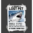 thumbnail image 2 of Reward Lost Pet Poster Adult Charcoal Crew Neck Short Sleeve Tee-3XL, 2 of 4
