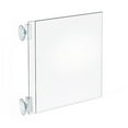 thumbnail image 2 of Two-Sided Acrylic Sign Holder With Suction Cup Grippers 8.5"W X 11"H, 10-Pack, 2 of 4