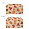 thumbnail image 4 of Psesaysky Tissue Box Cover PU Leather, Fall Leaves Waterproof Rectangular Car Tissue Holder Storage for Bathroom Vanity, Countertops, Dressers, Night Stand, Parlors and Offices, 4 of 7