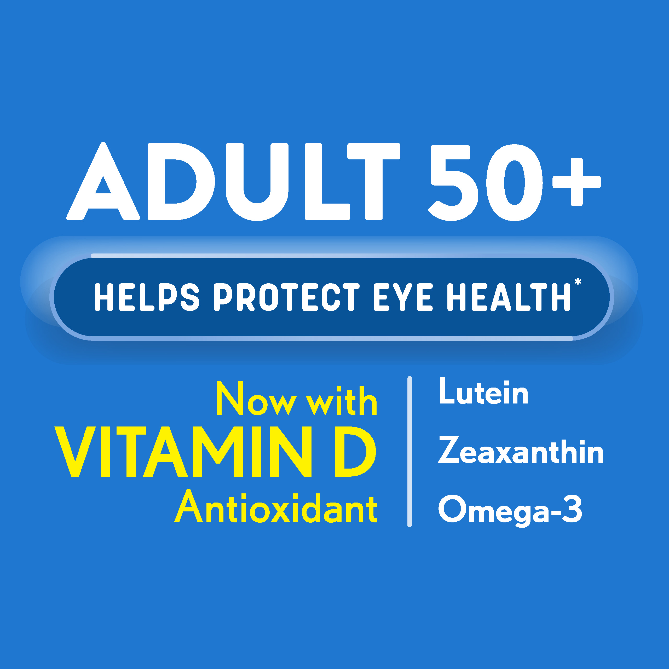 Ocuvite® Adult 50+ Eye Vitamins and Mineral Supplements, from Bausch + Lomb – 50 Soft Gels - image 3 of 9