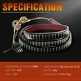 Duoxingzhe 15W Led Off MMF7 Road Lights Car Driving Light Exterior Spot