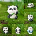 thumbnail image 3 of Zhaomeidaxi 10Pcs a Set Panda Fairy Garden Figurines Fairy Garden Supplies Resin Sculpture Decoration Bamboo Forest Fairy Garden Accessories Miniature Garden Accessories, 3 of 11
