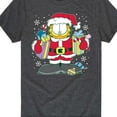 thumbnail image 3 of Garfield - Santa - Toddler and Youth Short Sleeve Graphic T-Shirt, 3 of 5