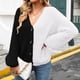 thumbnail image 5 of Pntutb Mujer Moda Top de manga larga Camisa de un solo pecho Rebeca Outwear Abrigo Liquidación Pntutb Pntutb-670, 5 of 7