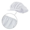 thumbnail image 5 of TOPTIE Short Brim Chef Hat for Women - Adjustable, Breathable Hair Net for Kitchen Cooking, Food Service, Working-White, 5 of 7