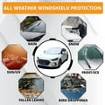 thumbnail image 4 of Car Windshield Snow Cover, Winter Windshield Cover For Ice Frost With Magnetic Edge Fit Most Cars, 4 of 5