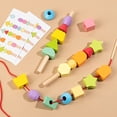 thumbnail image 4 of YingYouFu Educational Toys for 1 2 3 Year Old Boys Girls-Wooden Sorting & Stacking Toys for Baby Toddlers,Educational Shape Color Sorter Preschool Kids Gifts, 4 of 5
