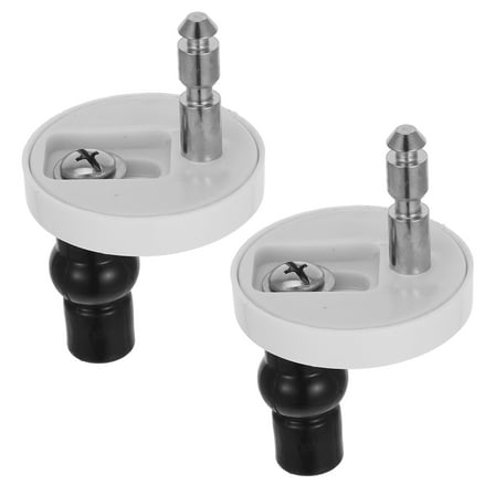 Toilet Seat Fixing Screws with Durable PVC and Rubber Material for Daily 2pcs