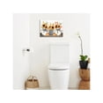 thumbnail image 3 of Farmhouse Bathroom Decor Wall Art Rustic Botanical Bathroom Pictures Canvas Print Bathroom Relax Soak Unwind Eucalyptus Butterfly Painting Prints Framed Artwork Decor for Bathroom 16"x20", 3 of 8