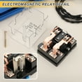 thumbnail image 4 of AC12V 120A Electromagnetic Relay, High Power Relay DPDT 2NO 2NC 8 Terminals Din Rail Mounting, 4 of 7