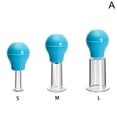 thumbnail image 1 of Anti-Cellulite Facial Massage Cupping Set Glass Silicone For Face NEW W4G9, 1 of 8