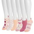 thumbnail image 3 of MUK LUKS Women's Low Cut Novelty Socks 6 Pack, 3 of 3