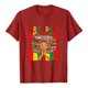 thumbnail image 1 of Camiseta de manga corta con estampado de letras informal para mujer Pompotops FGAJ2728, 1 of 4