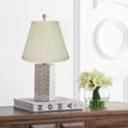 thumbnail image 3 of Urbanest Softback Mushroom Pleated Lamp Shade, 5x9x7", Cream, Set of 2, 3 of 6