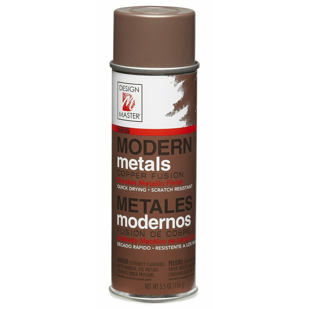 Design Master Modern Metals Copper Fusion Spray Paint, 5.5 Oz
