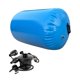 thumbnail image 3 of Colchoneta inflable para gimnasia con rodillo de aire, para ejercicios de salto con resorte hacia atrás, con bomba portátil de PVC. Ideal para gimnasi Azul 07x09 m, 3 of 9