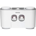 thumbnail image 2 of Toothbrush Holder, Automatic Wall Mounted Toothpaste Dispenser And Toothbrush Holder Set For Kids And Adults (Gray), 2 of 6