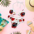 thumbnail image 6 of Seven Starred Ladybird Women's Detachable Sponge Adjustable Strap Bikini Set Swimsuit - Two-Pack for Beach Pool Party, 6 of 6