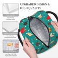 thumbnail image 3 of Fotbe Hens And Rooster Pattern Lunch Bag, Insulated Lunch Box, Small Leakproof Cooler Food Lunch Containers Reusable High Capacity Lunch Tote Bags for Work, Travel, Outdoor, 3 of 6