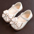 thumbnail image 5 of JSCDRPDWL Size 5 Toddler Girl Sandals Toddler Girls Mary Jane Shoes Girls Sandals Children Shoes Bow Hook Loop Princess Shoes Dance Shoes, Bow Hook-Loop Princess Dance Sandals for Girls 3 Year Old, 5 of 6