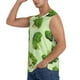 thumbnail image 3 of Balery Broccoli 3 Camisetas sin mangas para hombre, absorbe la humedad y protege contra el mal olor.-Medium, 3 of 7
