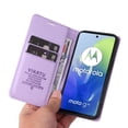 thumbnail image 5 of Funda para Motorola MOTO G04/G24 Estuche de Cuero PU Tipo Cartera con Ranuras para Tarjetas y Cierre Magnético, 5 of 5